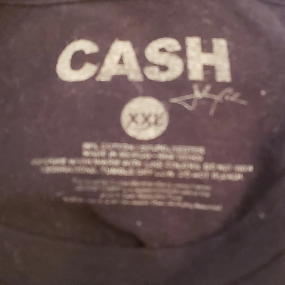 Johnny Cash Indie Sleeze, Grunge band tee - Picture 4 of 4